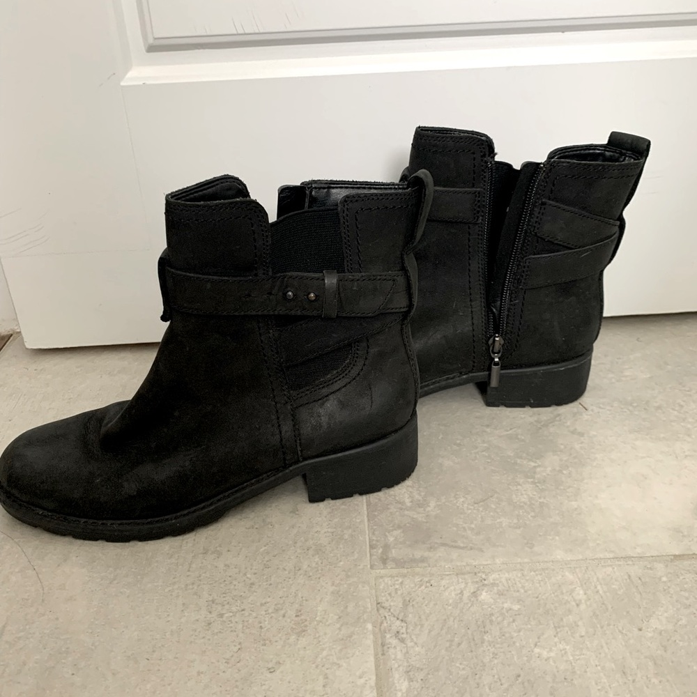 Clark's Black Ankle Boots